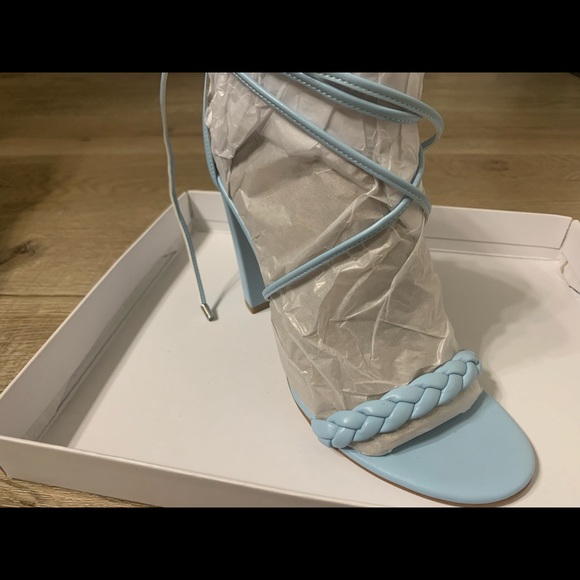 New Nine West - Monikka Ankle wrapped heel - Picture 3 of 5